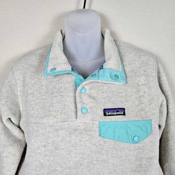 PATAGONIA Lightweight Synchilla Snap-T Pullover Fleece Jacket Womens XS 25455 - Picture 7 of 16